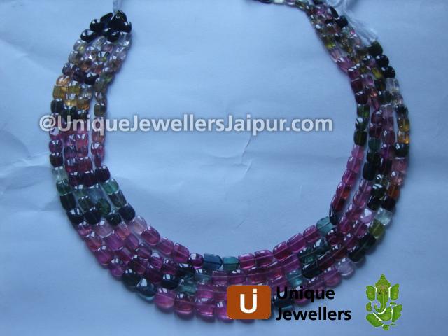 Tourmaline Plain U Beads